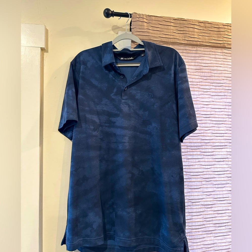Travis Mathew Blue Polo